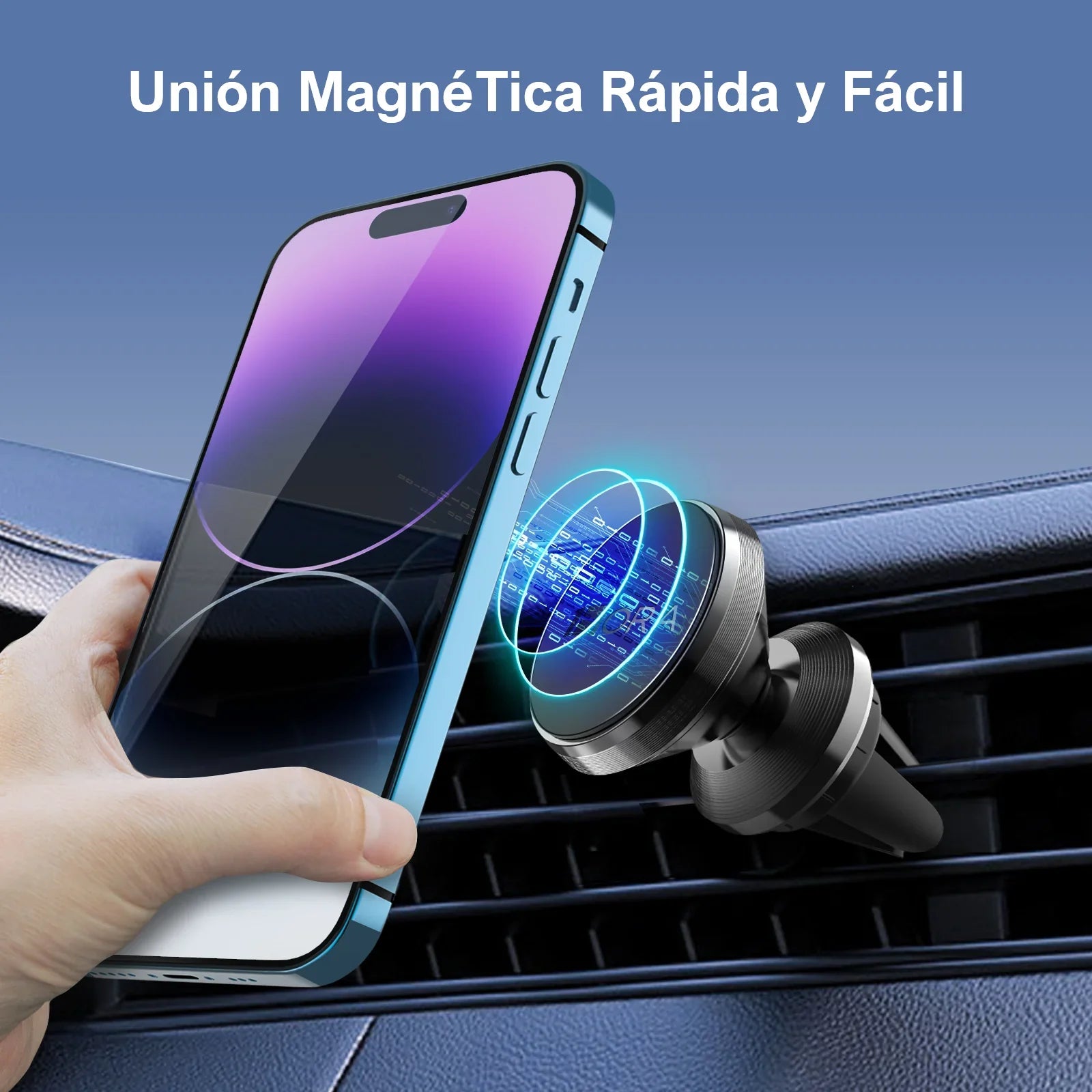 Soporte 1 HORA – Magnético 360° para Celular