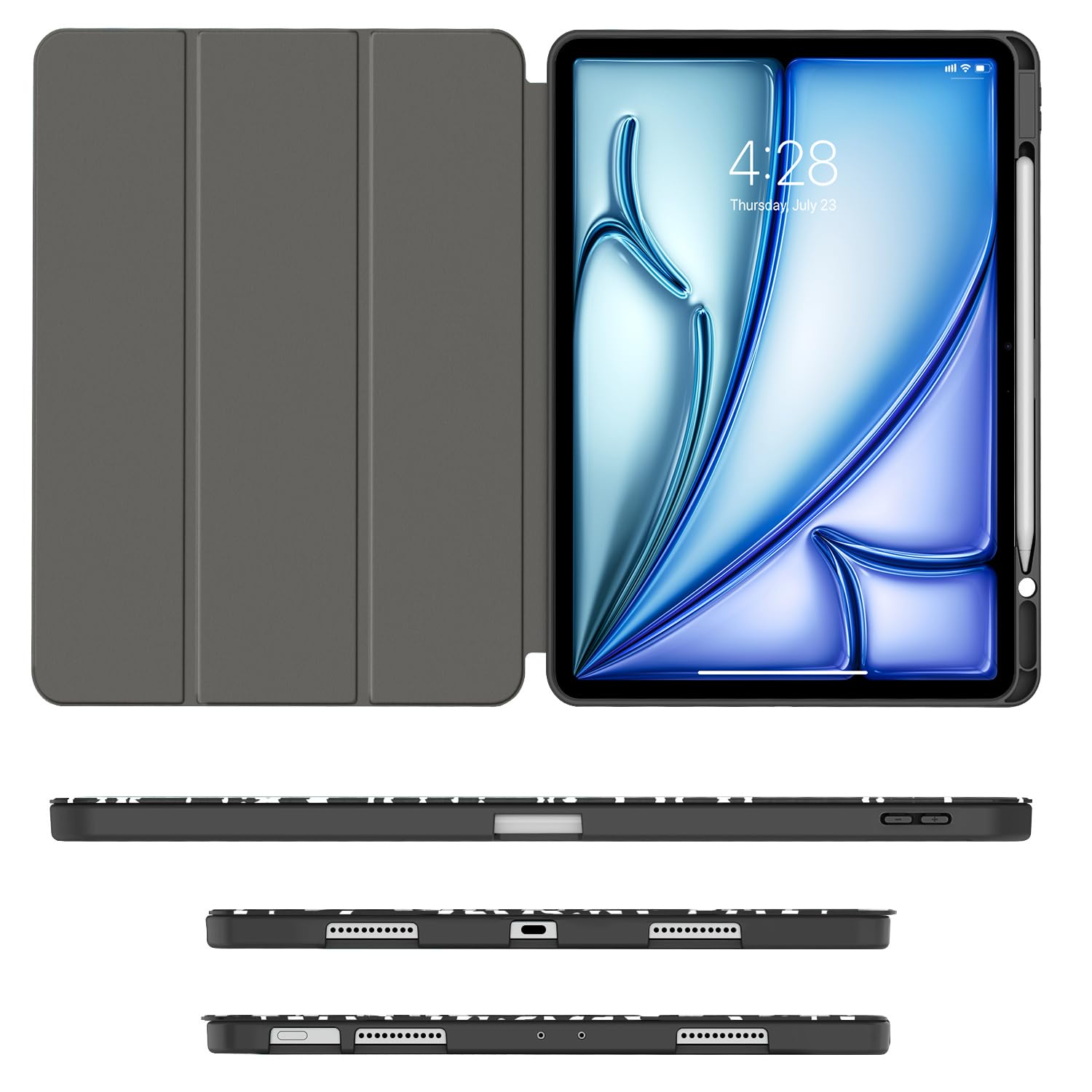 Case para iPad – Protección 360°, Antigolpes, Soporte Integrado y Autoapagado