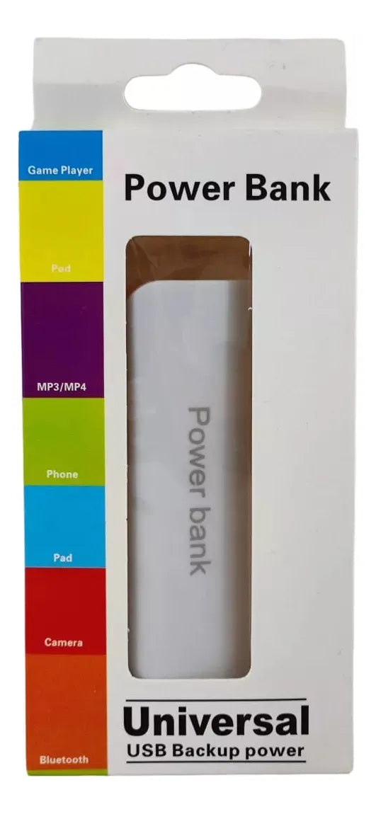 Power Bank 2600 mAh – Cargador Portátil