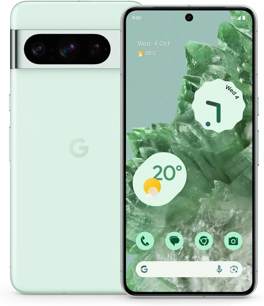 Google Pixel 8 Pro 5G – 12 GB RAM, Pantalla 6.7″ LTPO OLED 120 Hz y Cámara Triple (50 MP + 48 MP + 48 MP)