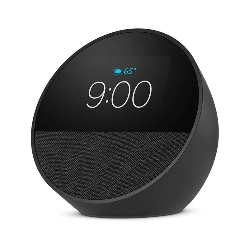 Amazon Echo Spot – Reloj Despertador Inteligente con Alexa y Sonido Vibrante