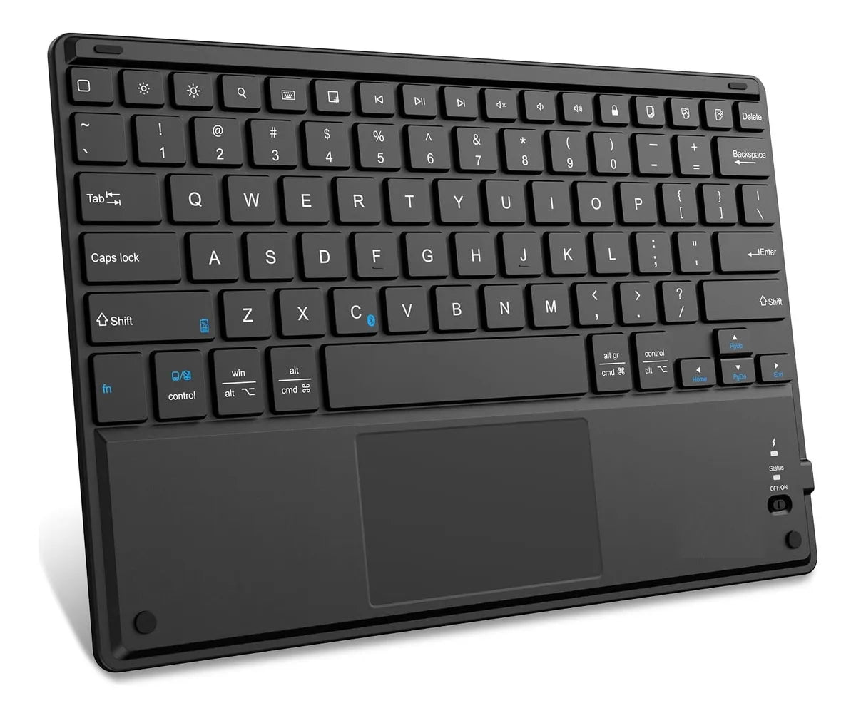 Teclado Bluetooth Inalámbrico compatible con iPad y Tablet