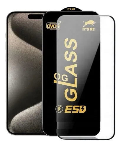 Vidrio Templado Protector de Pantalla – iPhone, Samsung, Google Pixel