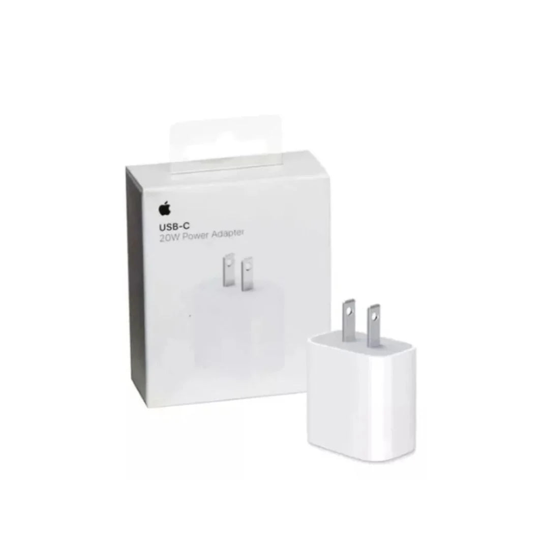 Adaptador de Carga Rápida USB-C 20W para iPhone – Certificado y Original