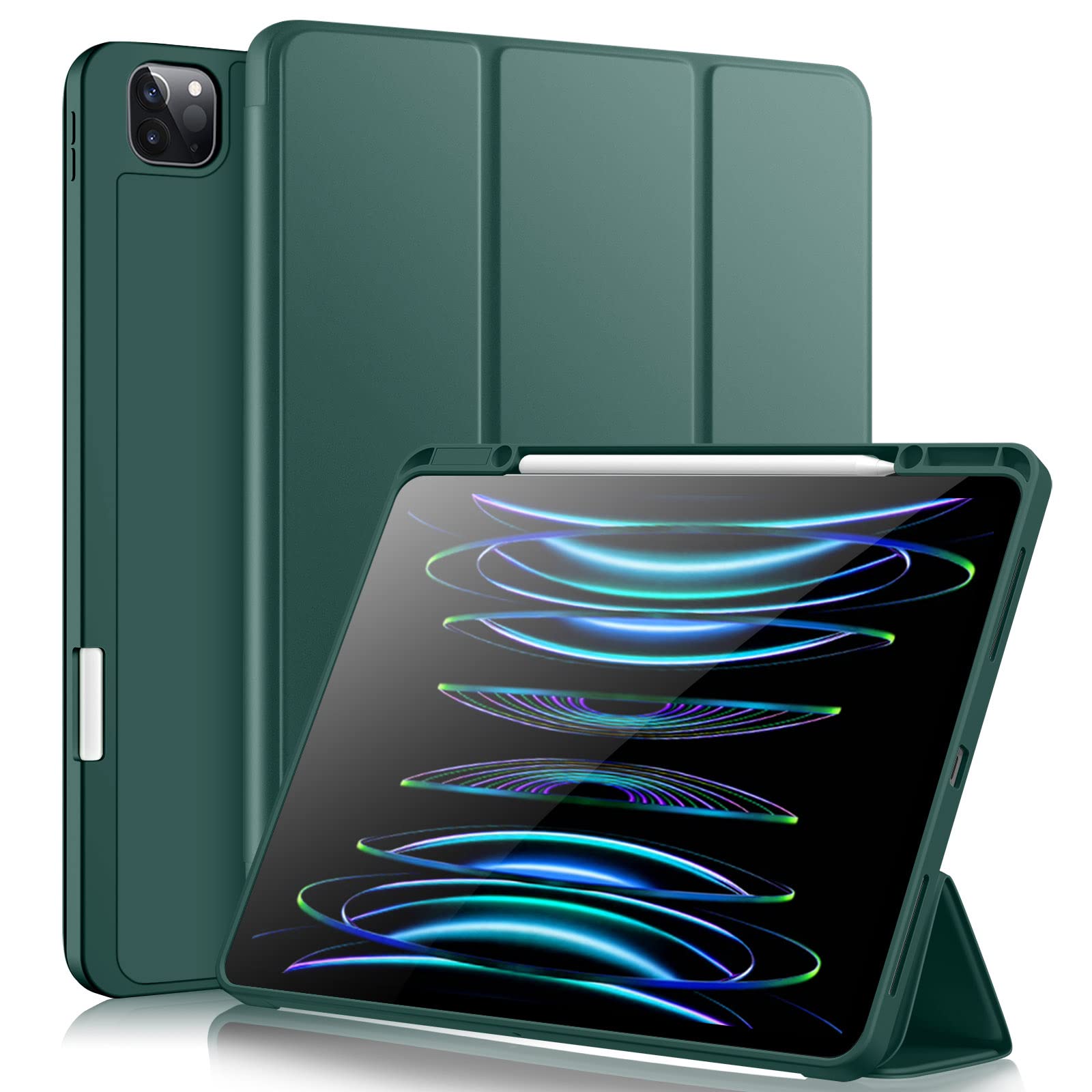 Case para iPad – Protección 360°, Antigolpes, Soporte Integrado y Autoapagado